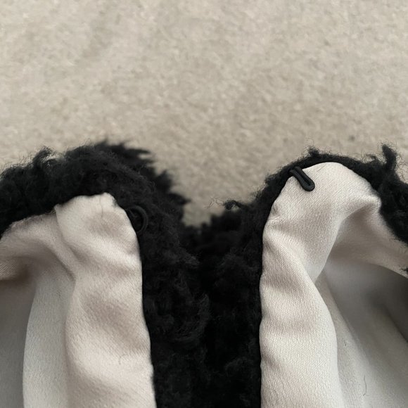 Aritzia | Wilfred Laboratoire Sherpa Faux Fur Jacket - Size L - Picture 8 of 16